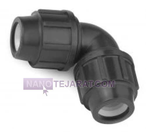 زانو پلی اتیلن 75x75